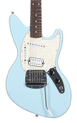 Fender Kurt Cobain Jag-Stang Guitar Rosewood Neck with Gig Bag Sonic Blue